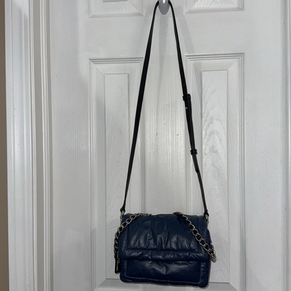 The Marc Jacobs Blue Pillow Bag- 8" W & about 6" H & 2" D - Picture 9 of 10